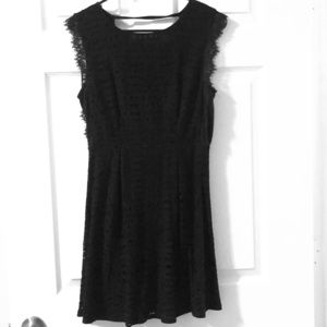 Black Eyelet Lace Dress - Francesca’s